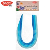 Hartie Quilling 30 x 0,5 cm, 200 buc./set, Senin, Daco