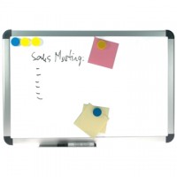 Whiteboard magnetic cu rama din aluminiu, 120 x 180 cm, OPTIMA