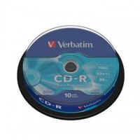 CD-R Verbatim 700MB/52x, 10 buc./cutie