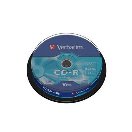 CD-R Verbatim 700MB/52x, 10 buc./cutie