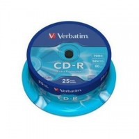 CD-R Verbatim 700MB/52x, 25 buc./cutie