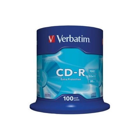 CD-R Verbatim 700MB/52x, 100 buc./cutie