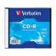 CD-R Verbatim 700MB/52x, carcasa subtire