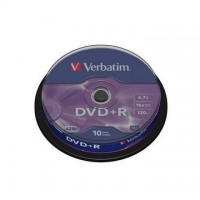 DVD+R Verbatim 4,7GB/16x, 10 buc./cutie