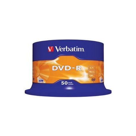 DVD-R Verbatim 4,7GB/16x, 50 buc./cutie