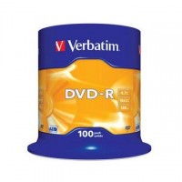 DVD-R Verbatim 4,7GB/16x, 100 buc./cutie