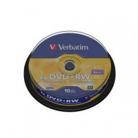 DVD+RW Verbatim 4,7GB/4x, 10 buc./cutie