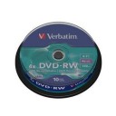 DVD-RW Verbatim 4,7GB/4x, 10 buc./cutie