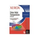 Folii transparente XEROX Inkjet A4, cu banda detasabila, tip J