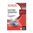 Folii transparente Xerox laser monocrom A3, simple, tip C3