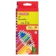 Creioane colorate Herlitz 24 culori triunghiulare